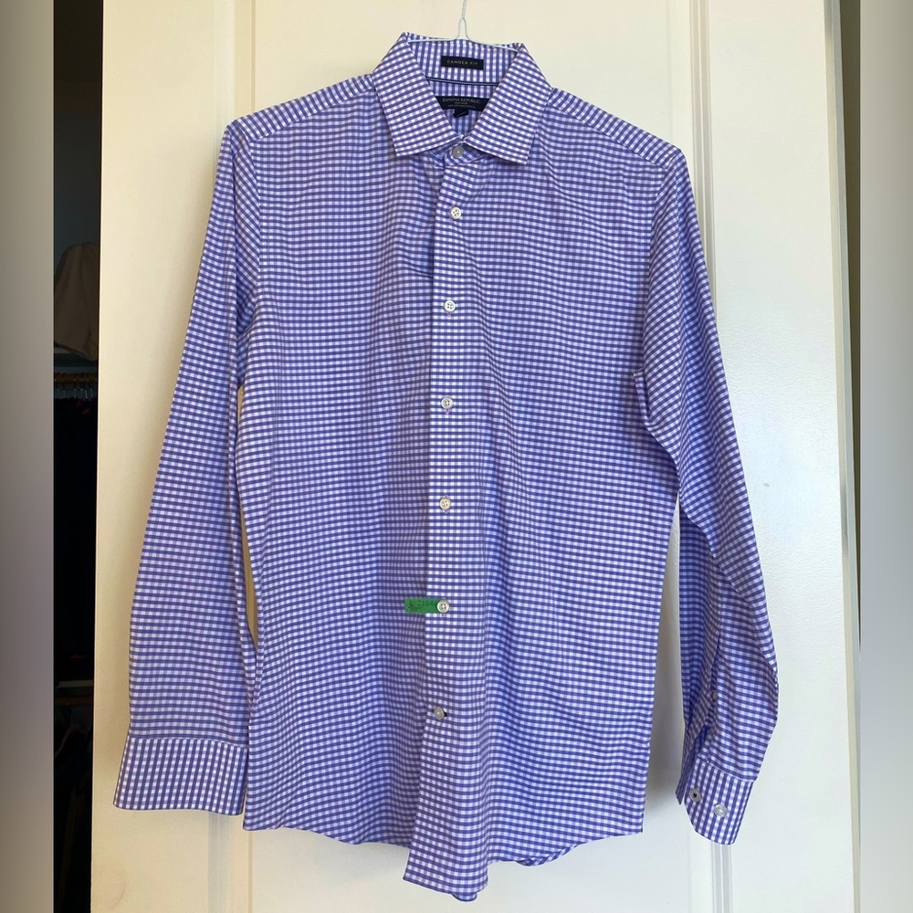 Banana republic non iron Camden long sleeve button up